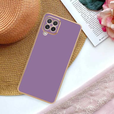 Samsung Galaxy M22 / M32 4G Suojakuori Cover (Violetti)