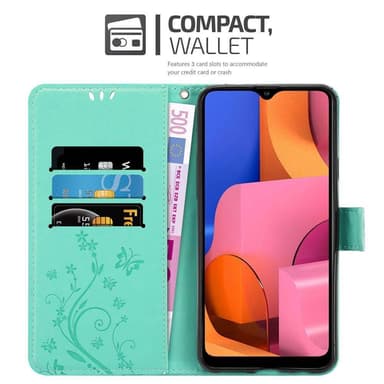 Samsung Galaxy A20s Suojakuori Lompakkokotelo