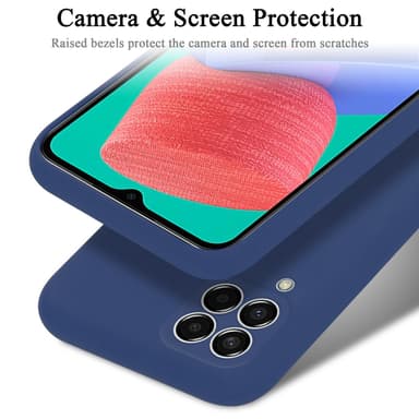Samsung Galaxy M33 5G Suojakuori Kotelo (Sininen)