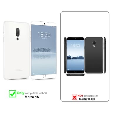 MEIZU 15 Suojakalvo Karkaistu lasi Näytönsuoja