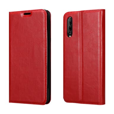 Huawei P SMART PRO Suojakuori Lompakkokotelo (Punainen)