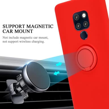 Huawei MATE 20 Suojakuori Case Kotelo (Punainen)