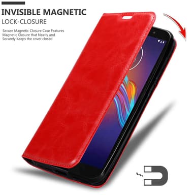 Motorola MOTO E6 PLAY Suojakuori Lompakkokotelo