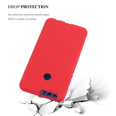 Suojakuori Honor 8 / 8 PREMIUM Kotelo (Punainen)