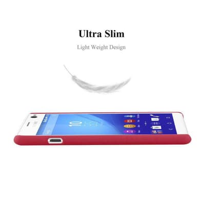 Sony Xperia C4 Suojakuori Kotelo Case (Punainen)