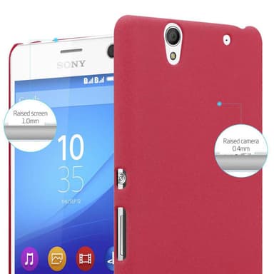 Sony Xperia C4 Suojakuori Kotelo Case (Punainen)