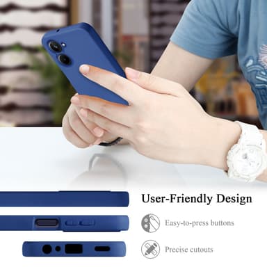 Realme 10 4G Suojakuori Kotelo Case (Sininen)