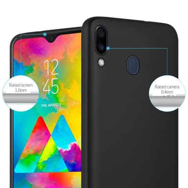 Samsung Galaxy M20 Suojakuori Kotelo (Musta)