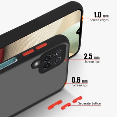Samsung Galaxy A23 4G / 5G Suojakuori Kotelo (Musta)