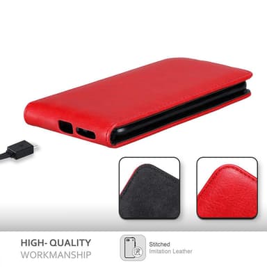 Sony Xperia L2 Suojakuori Lompakkokotelo (Punainen)