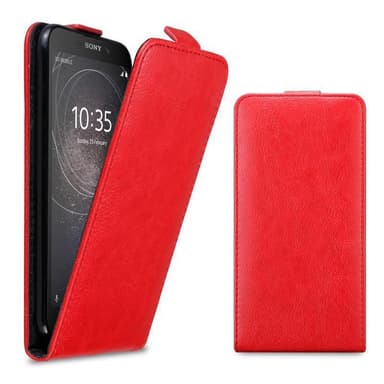 Sony Xperia L2 Suojakuori Lompakkokotelo (Punainen)