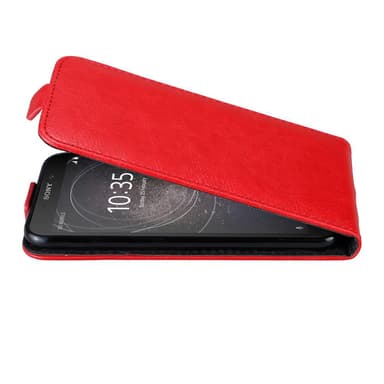 Sony Xperia L2 Suojakuori Lompakkokotelo (Punainen)