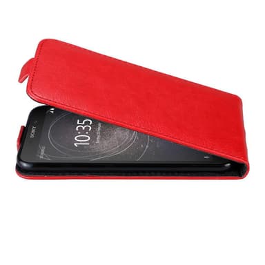 Sony Xperia L2 Suojakuori Lompakkokotelo (Punainen)