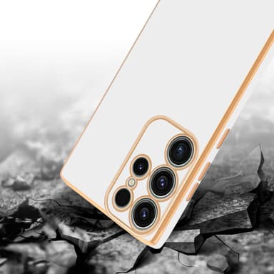 Samsung Galaxy S23 ULTRA Suojakuori Cover (Valkoinen)