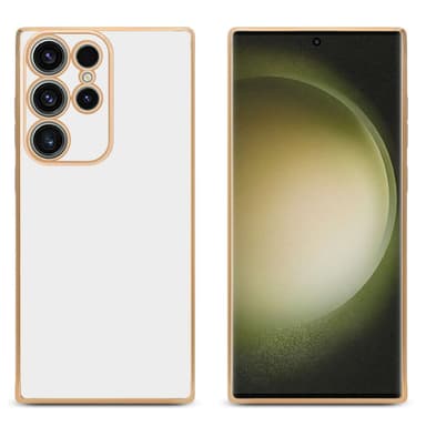 Samsung Galaxy S23 ULTRA Suojakuori Cover (Valkoinen)