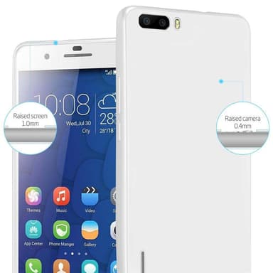 Honor 6 PLUS Suojakuori Kotelo (Hopea)