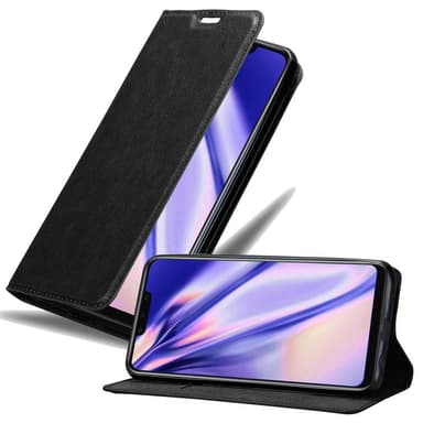 Huawei MATE 20 LITE Suojakuori Lompakkokotelo (Musta)