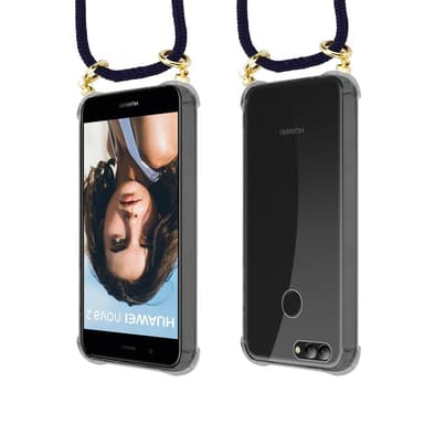 Huawei NOVA 2 Suojakuori Kotelo Ketju (Sininen)