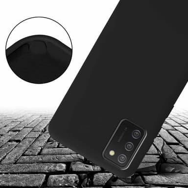 Suojakuori Samsung Galaxy A02s Kotelo (Musta)
