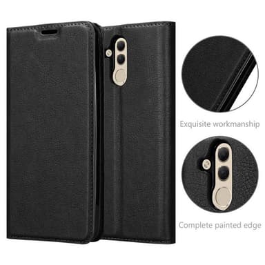 Huawei MATE 20 LITE Suojakuori Lompakkokotelo (Musta)