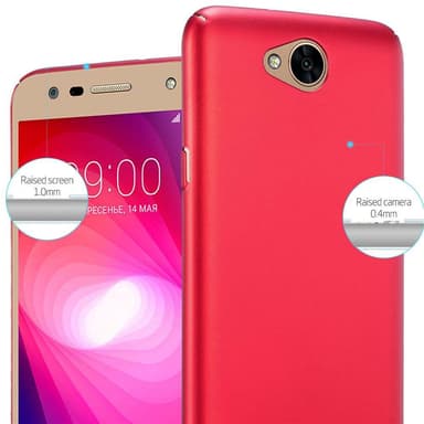 LG X POWER 2 Suojakuori Kotelo Cover (Punainen)