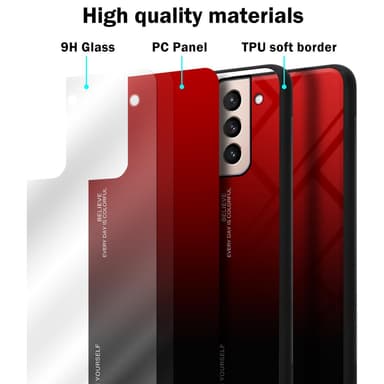 Suojakuori Samsung Galaxy S21 PLUS Kotelo (Musta)