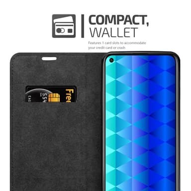 Honor 9C Suojakuori Lompakkokotelo (Punainen)