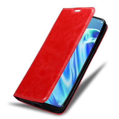 Oppo A91 Suojakuori Lompakkokotelo (Punainen)