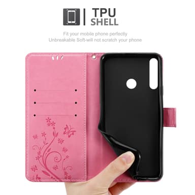 Huawei P40 LITE E Suojakuori Lompakkokotelo