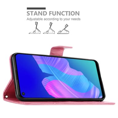Huawei P40 LITE E Suojakuori Lompakkokotelo