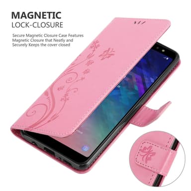 Samsung Galaxy A6 PLUS 2018 Suojakuori Lompakkokotelo