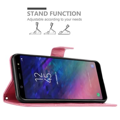 Samsung Galaxy A6 PLUS 2018 Suojakuori Lompakkokotelo