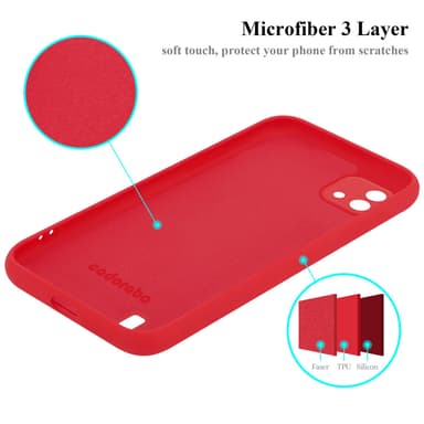 Realme C11 2021 Suojakuori Kotelo Case (Punainen)