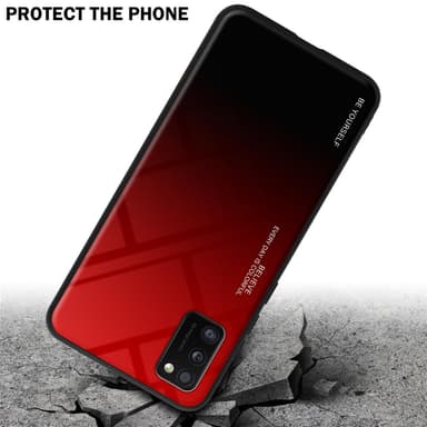 Suojakuori Samsung Galaxy A41 Kotelo (Musta)