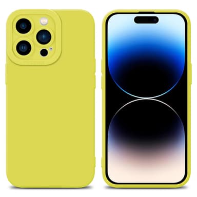 iPhone 14 PRO MAX Suojakuori Kotelo (Keltainen)