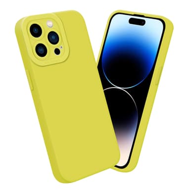 iPhone 14 PRO MAX Suojakuori Kotelo (Keltainen)