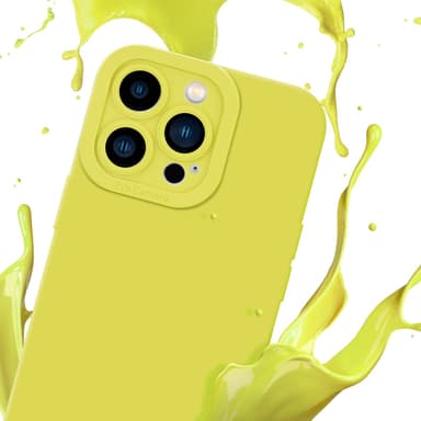 iPhone 14 PRO MAX Suojakuori Kotelo (Keltainen)
