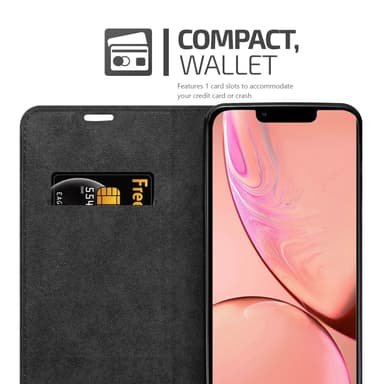 iPhone 13 PRO Suojakuori Lompakkokotelo (Ruskea)