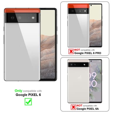 Google PIXEL 6 Suojakuori Universaali (Musta)