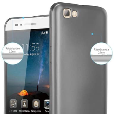 ZTE Blade A612 Suojakuori Kotelo (harmaa)