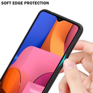 Samsung Galaxy A20s Suojakuori Kotelo (Vaaleanpunainen)