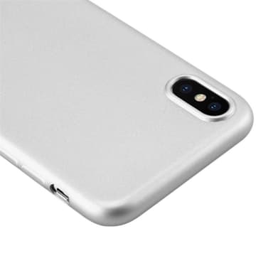 iPhone X / XS Suojakuori Kotelo (Hopea)
