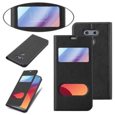 Lompakkokotelo LG G6 Case (Musta)