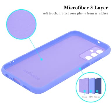 Samsung Galaxy M13 4G Suojakuori Kotelo (Violetti)