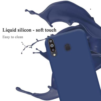 Samsung Galaxy M30 / A40s Suojakuori Kotelo (Sininen)