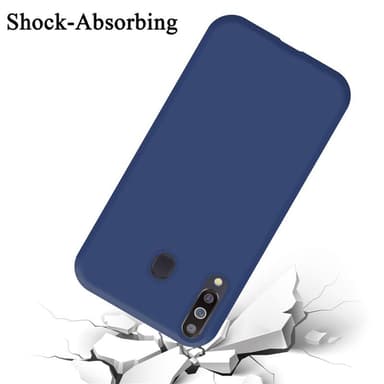 Samsung Galaxy M30 / A40s Suojakuori Kotelo (Sininen)