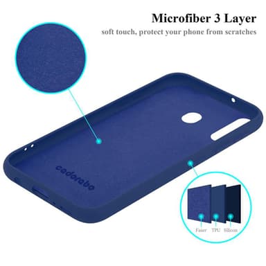 Samsung Galaxy M30 / A40s Suojakuori Kotelo (Sininen)