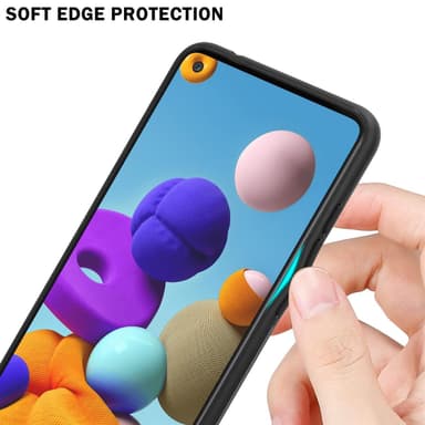 Samsung Galaxy A21s Suojakuori Kotelo (Vaaleanpunainen)