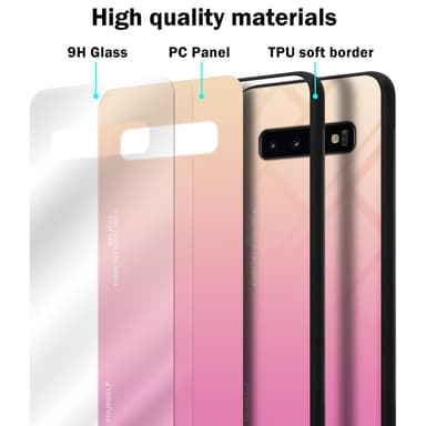 Suojakuori Samsung Galaxy S10 PLUS Kotelo (Musta)