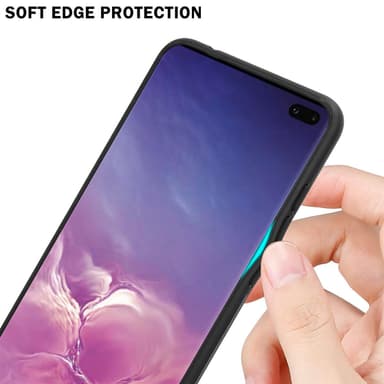 Suojakuori Samsung Galaxy S10 PLUS Kotelo (Musta)